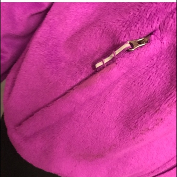 NWOT Columbia Bright Magenta Fleece Jacket ZIP Up - Picture 4 of 5